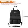 Molle Car Seat Back Organizer, Vehicle Panel Car Seat Back Cover Black-1 Pc
