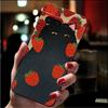 For Google Pixel 10 9 Pro XL Silicone Phone Soft Case For Google Pixel 9A 8A 7A 6A 5 Cover Shell Strawberry Cat Cartoon