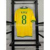 Retro 67AC Brazil 22 Kaka Short Sleeve Football Jersey Unisex Women