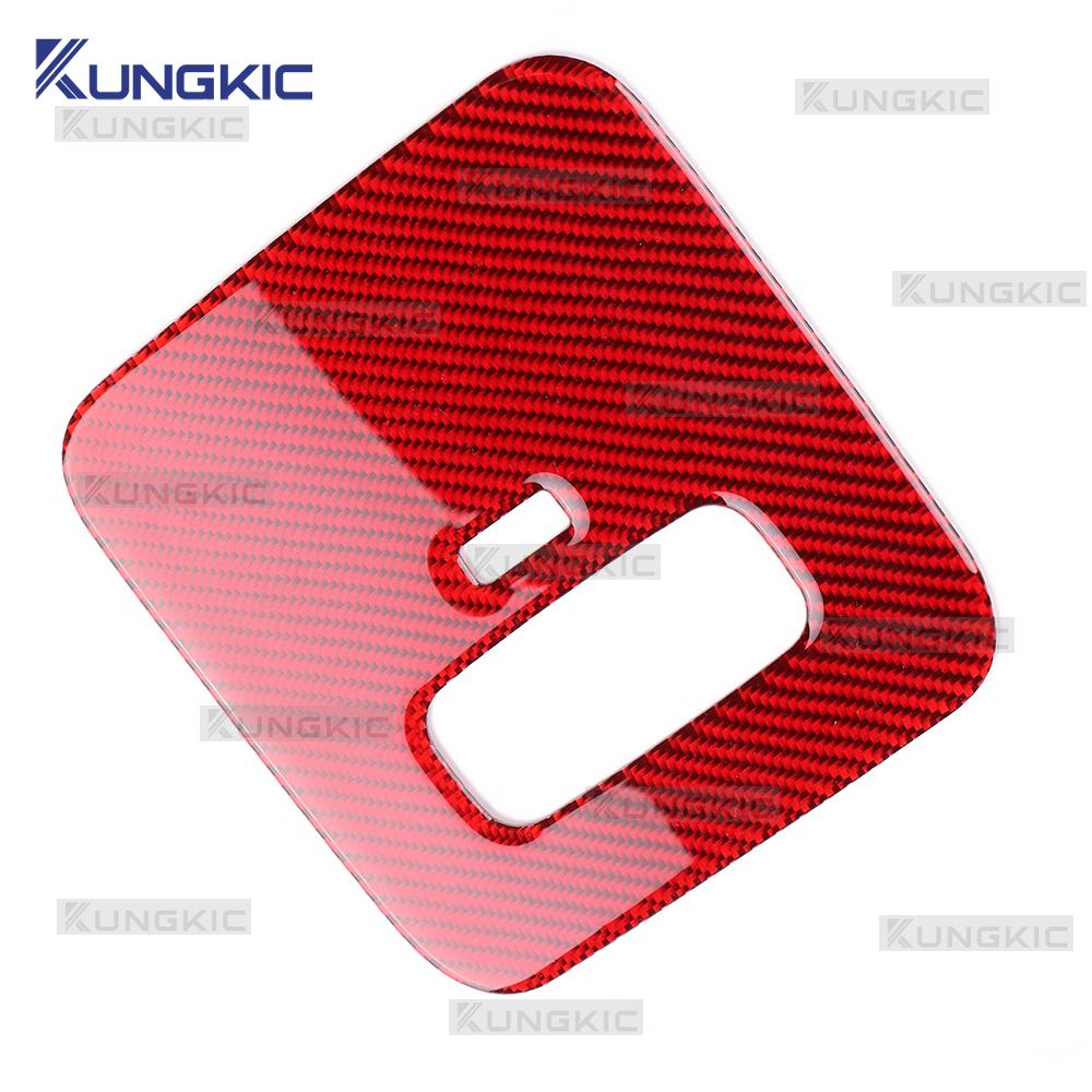 Naklejka z prawdziwego miękkiego włókna węglowego do Kia Sportage NQ5 2025 2025 2025 2025 LHD RHD Samochodowa Listwa Panelu Skrzynki Paliwowej Akcesoria Wewnętrzne