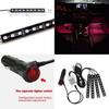 Vibrant Led Car Interior Atmosphere Lights Sound-activated Footwell Decoration