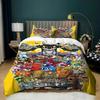 Exquisite The Cuphead Show Cartoon Bedding Sets Bed Supplies Set Duvet Cover Bed Comforter Set Bedding Set Birthday Gift