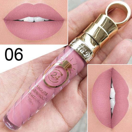 Lip Tint Gloss Tekutá rtěnka Voděodolný hydratační make-up
