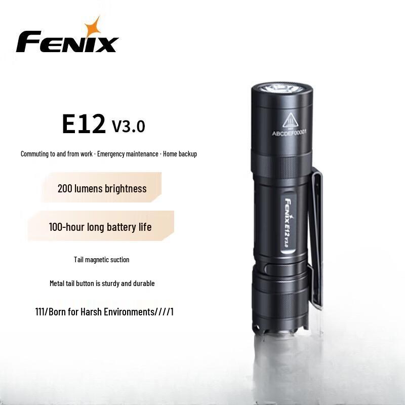 Fenix E12 V3.0 EDC LED Flashlight