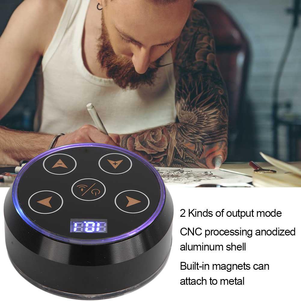 LCD Tattoo Power Supply with Power Adapter Tattoo Machine Accessory