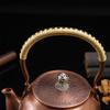 Tradycyjny chiński miedziany czajniczek ręcznie kuty
