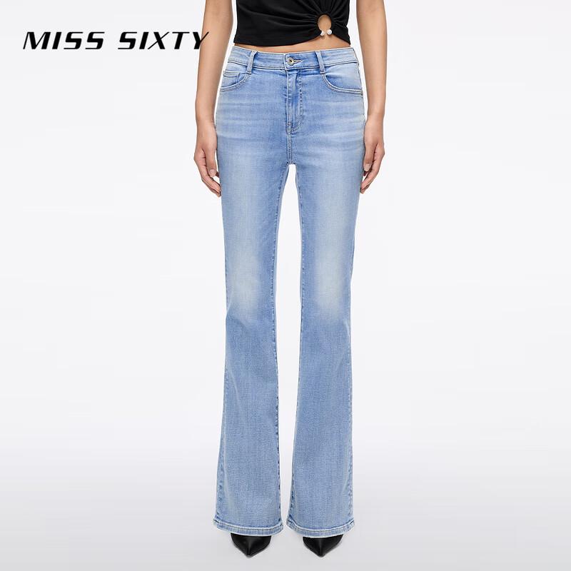 

MISS SIXTY Женские джинсы слим-клеш из смеси лиоцелла 27