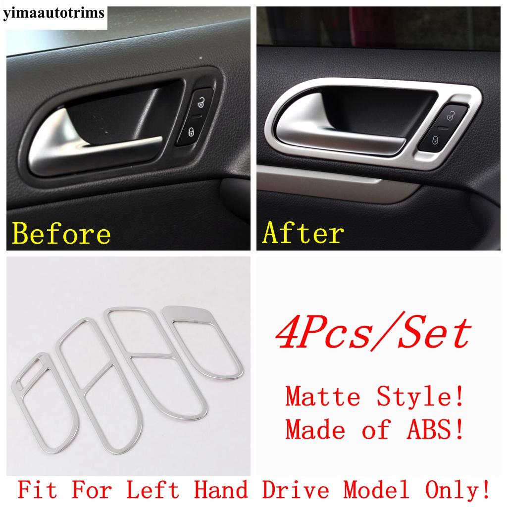 Car Dashboard Frame Central Control Air Vent Head Light Lamp Cover Trim ABS Accessories For Volkswagen VW Tiguan MK1 2008 - 2015