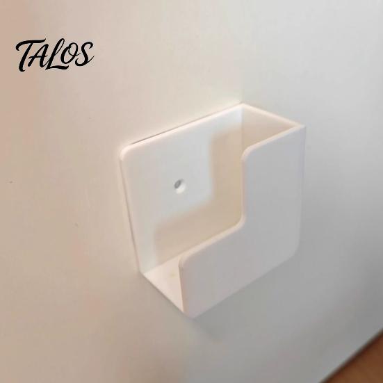 Weight Scale Storage Rack, Wall-Mounted Space-Saving Organizer, Adjustable Self Adhesive Scale Bracket, for Bathroom Gym Closet Laundry