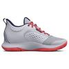 Under Armour Curry 3Z6 Grey Red Men Sneakers 3025090-101