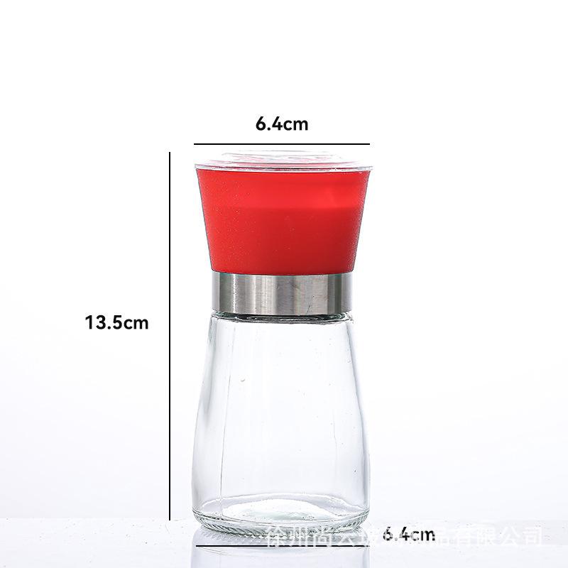 Stainless Steel & Ceramic Manual Grinder for Black Pepper, Sichuan Pepper, Sea Salt Seasoning