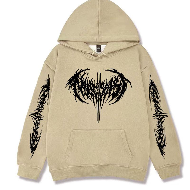 Rapper Narcissist Opium Carti Ken Carson Logo Grafická Mikina s Kapucí Pánská Dámská Harajuku Hip Hop Mikiny Módní Oversized Mikina Y2k