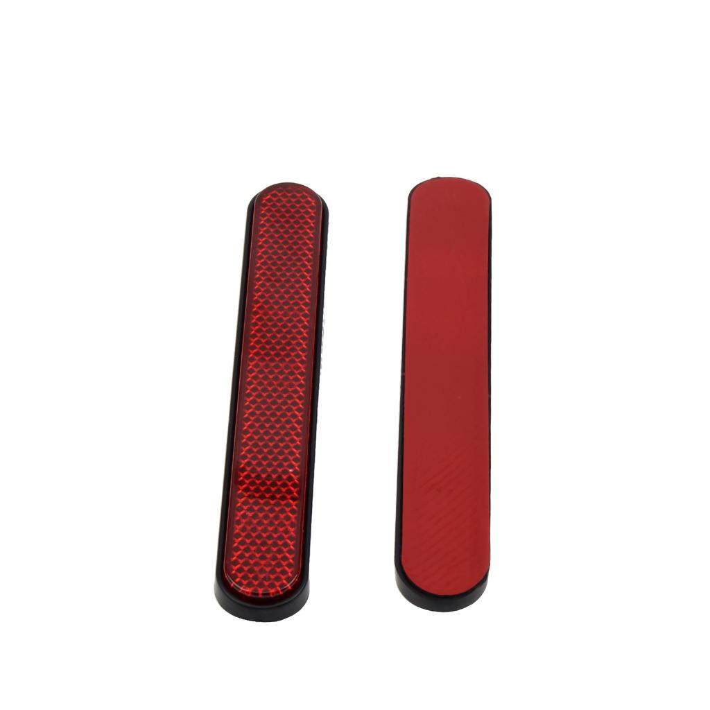 Motorcycle Front Fork Reflector Sticker Lower Legs Slider Saddlebag Latch Cover Safety Warning For Harley Sportster XL Universal