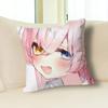 Cute T-Takanashi H-Hoshino Blue Print Pillow Case Aesthetic Bedroom Decor 30x30 40x40 45x45 50x50 60x60 65x65cm