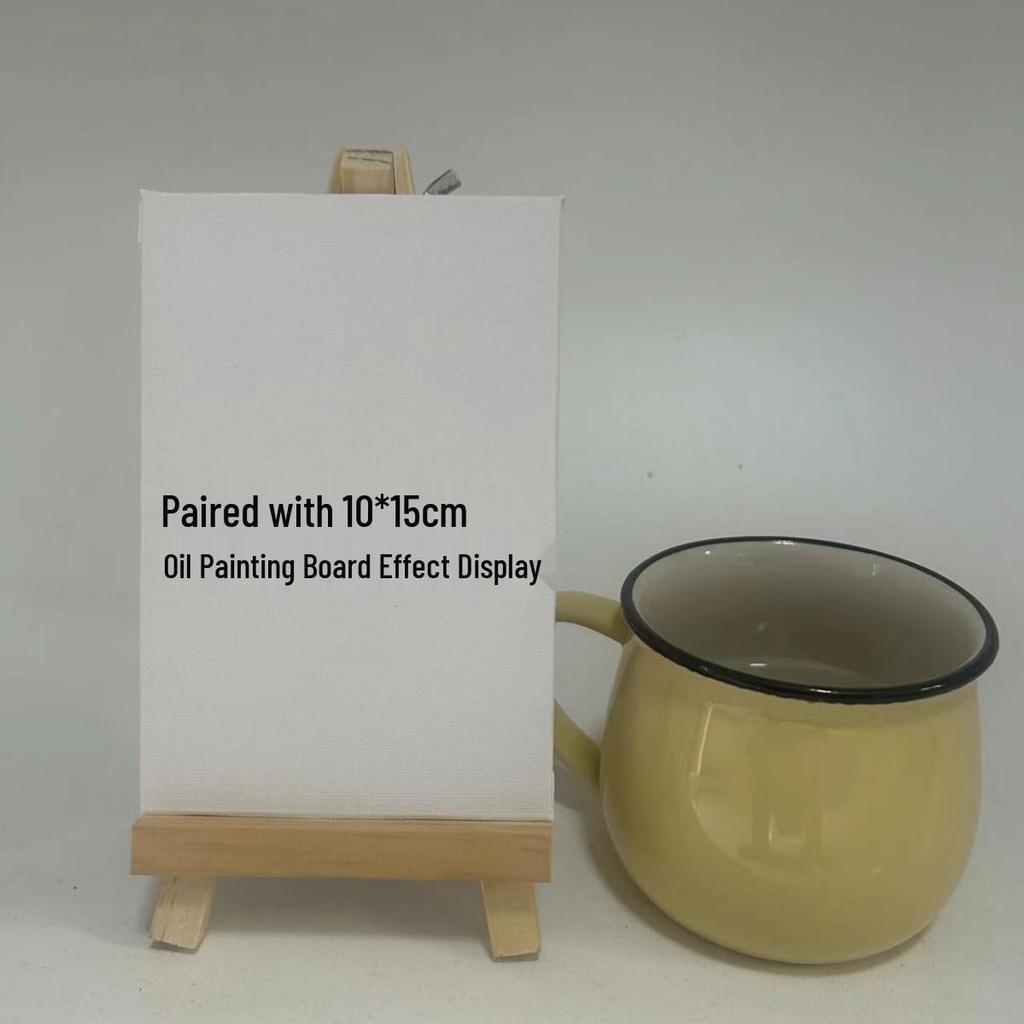 Pine Wood Triangle Easel & Desktop Holder for Paintings, Phones, and Tablets