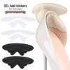 Self-Adhesive Gel Heel Pads: Non-Slip, Anti-Abrasion, Soft Cushion for High Heels, Shoe Size Adjuster Half Insole.