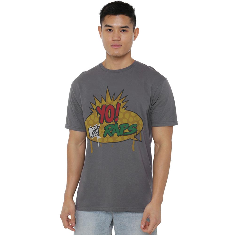 Yo! MTV Raps Unisex Adult Logo T-Shirt