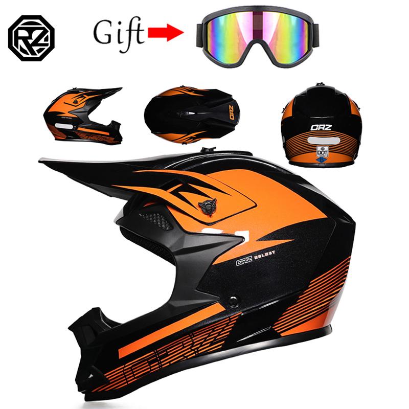 Professional Racing Motocross Helmet Off Road Helmet Motorcycle Off-Road Cartoon Childrenr ATV Motorcycle MTB Helmet