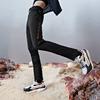 Kappa Slim High-Waisted Casual Jogger Pants Women bottoms Black K0B62AY05F
