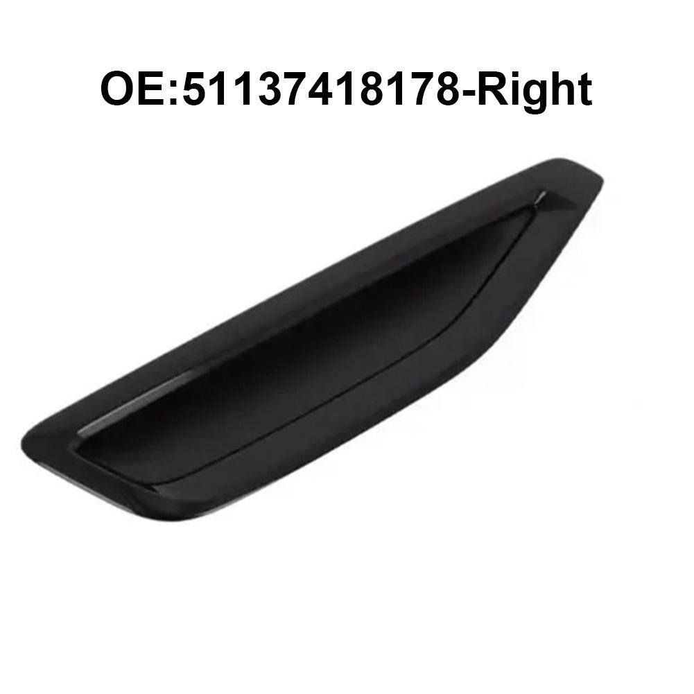 01 Front Left/Right Black Fender Trim For BMW For X5 For G05 M Sport 2017-2026 Fender Duct Trim Air Vent Cover