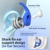 1 Pair Silicone Ear Protection Earplugs Waterproof Anti-Noise Ear Plugs Soft Comfort Soundproof Ear Plugs for Sleeping Swimming