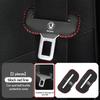 AAFO1 Car Styling Seatbelt Protector Clip Anti-Collision Anti-Scratch Cover Accessories For Skoda S Kodiaq Octavia 2 3 Yeti Karoq