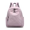 Schoolbag1011 New Simple Casual Backpack Women's Versatile Commuter Large Capacity Backpack Go Out and Play Lightweight Mountaineering Bag