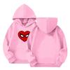 Kids Long Sleeve Pullover Sweatshirt, Loose Fit Letter Print Top for Boys and Girls