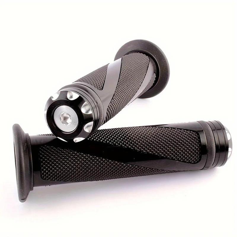 Universal Motorcycle Handle Handlebar Hand Bar Grip 7/8 22mm For Kawasaki Honda Yamaha Suzuki Benelli Ducati