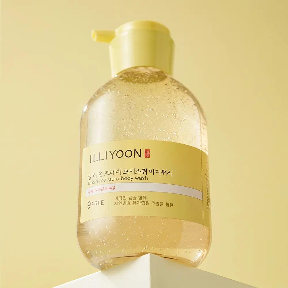 ILLIYOON Fresh Moisture Body Wash Refreshing Cleansing Citrus Extract 500ml