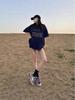 Plus Size Women's Oversized Pure Cotton Hip Hop Short Sleeve T-shirt - Summer 2026 New Arrival, High-End Feel