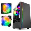 PC Computer Chassis Cooling Fan Low Noise Energy ARGB 5V 3Pin For PC Gaming Console Cooling Fan Heat Dissipation