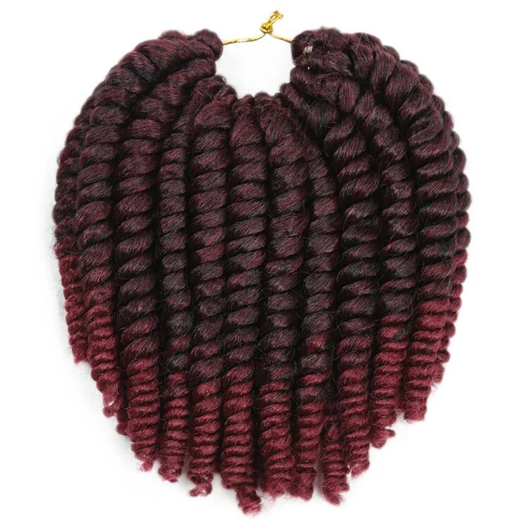 Havana Curl Häkelzöpfe Haare Havana Twist (as the picture,8inch(20.32cm)) black
