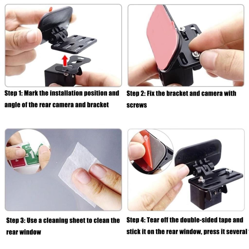 Rear Camera Stay, Rear Camera Mounting, Bracket, Rear View Mount, For Fixing Car Recorders,