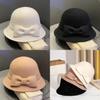 French Chic Style Round Top Hat With Windproof Design For Autumn And Winter Wear