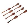 Wood Soup Spoons Japanese Style Wooden Spoon Set Kitchen Utensil for Eating Cooking Mixing Stirring Set 2