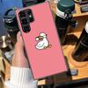 Cute Cartoon Duck Cases Phone Case for Samsung Galaxy S26 Ultra S25 Edge S24 S23 FE S21 Plus S20 S22 S10 Cover TPU Capa Shell Sh
