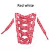 Flat Shoelaces Cashew Flower Basketball Shoe Laces For Sneakers Hand-painted Printing Sports Shoelace Shoestrings 1 Pair