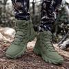 Men's Boots Large Size Combat Boots High Top Field Boots Men's Mountaineering Hiking Boots Outdoor Boots Men's