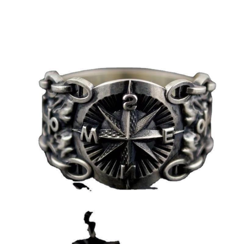 Men's Rings, Cool Hip-hop Punk Rings, Domineering European and American Rings, Jewelry for Men