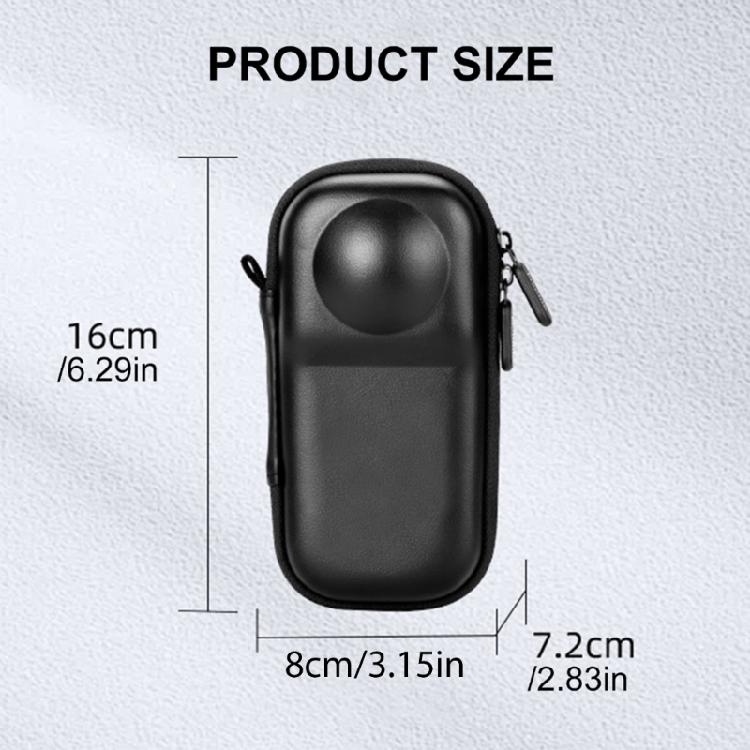 Shock Absorbing Storage Case Box For 360 X5 Digital Devices Reinforced Edges And Scratch Prevention PU Bag
