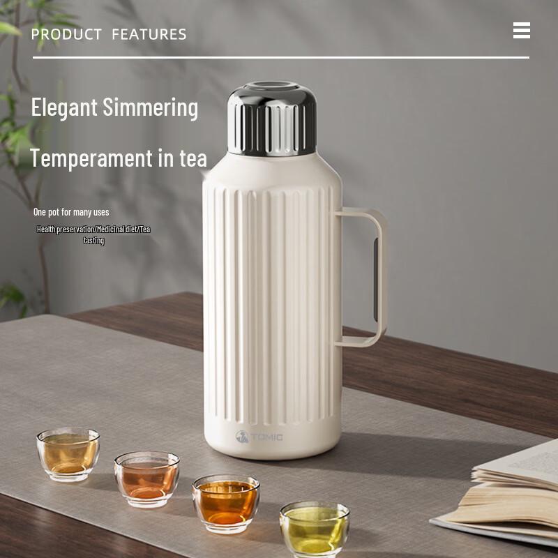 Handun 1500ml 316 Stainless Steel Smart Temperature Display Insulated Thermos