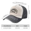 Camel Trophy Print Baseball Cap Unisex Adjustable Snapback Hat Vintage Washed Cotton Caps Cowboy Hat Retro Sun Visor Cap