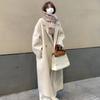 Autumn and Winter Women's New Woolen Long Coat