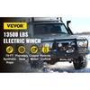 VEVOR Nejlepší cena 13500 LBS Elektrický naviják 12V 6120KG 13500LBS Pro 4X4 92FT Syntetická lana přívěsu Tažný popruh
