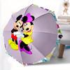 1pc Mickey, Minnie Automatic Umbrella | Portable Foldable 8-Rib Manual Open, Casual Accessory, Durable Canopy Yy250823043