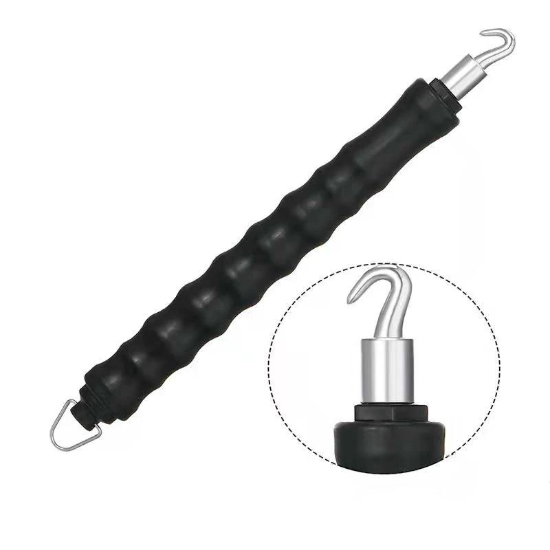 2026 New Semi-Automatic Rebar Tying Machine Wire Knoting Pliers Straight Pull Bar Binding Hook Construction Site Winding Tool