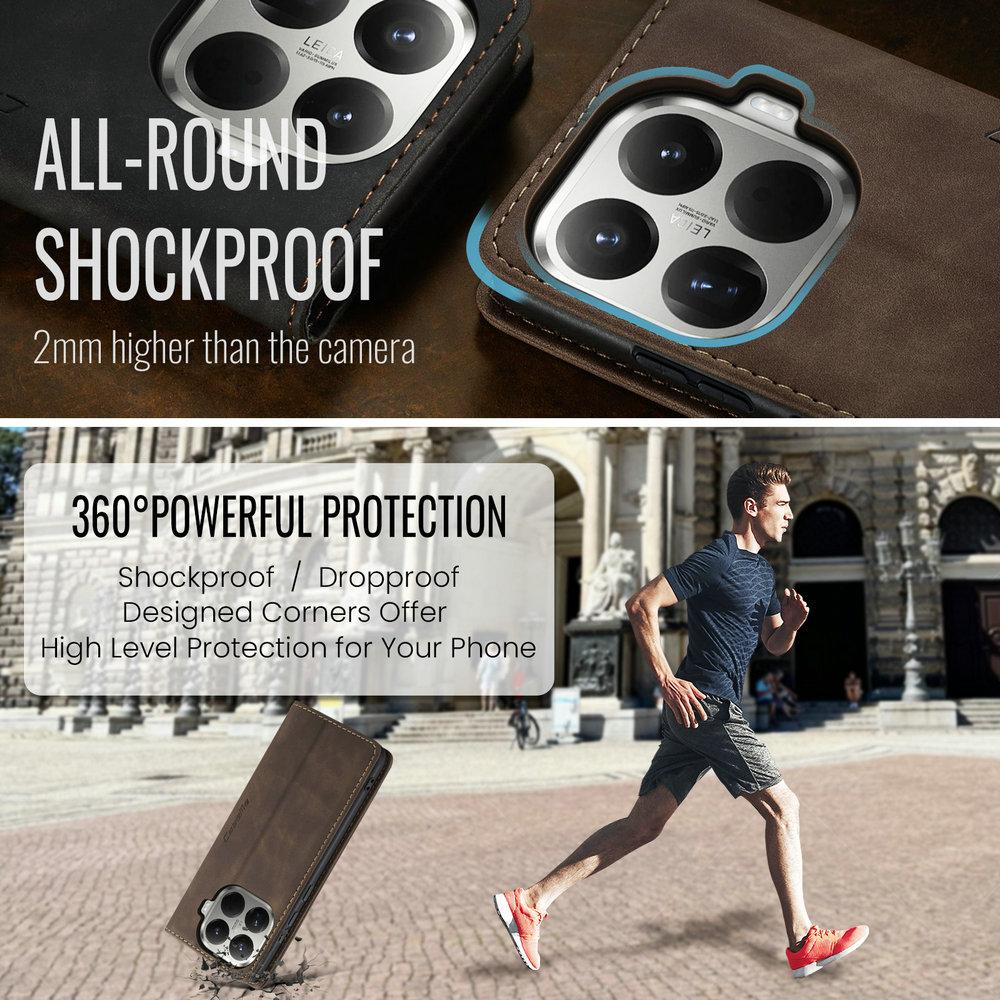 Für Xiaomi 15T Pro 5G 2025 Klapphülle Magnetische Leder Geldbörse Buch Hülle Xiaomi 15T Pro Hülle Mi 15 T 15TPro T15 Kartenabdeckung Funda