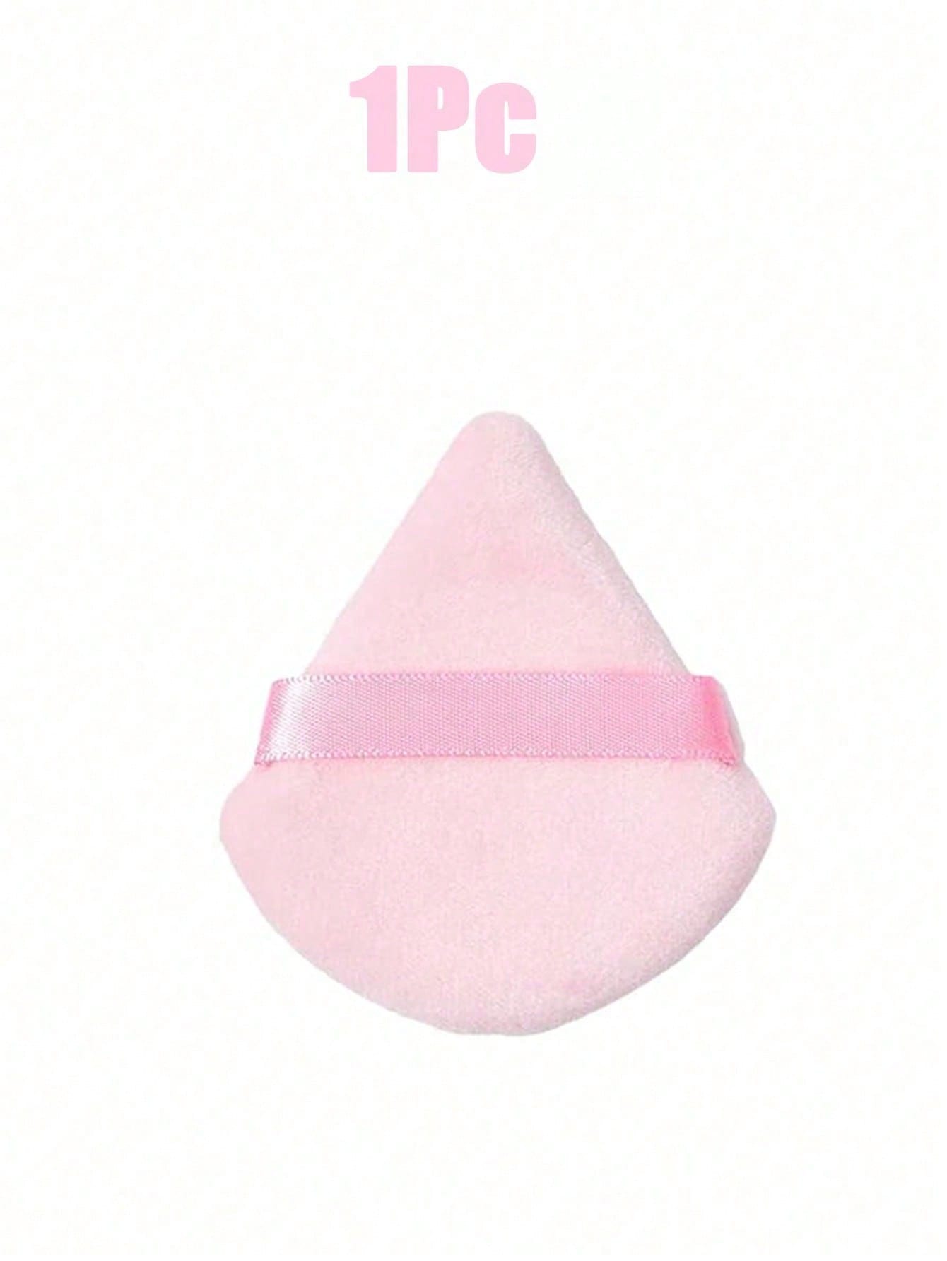 

Triangle Makeup Sponges, Reusable Multipurpose Makeup Tools Suitable For Foundation, Concealer, BB Cream, Sunscreen 1PC розовый