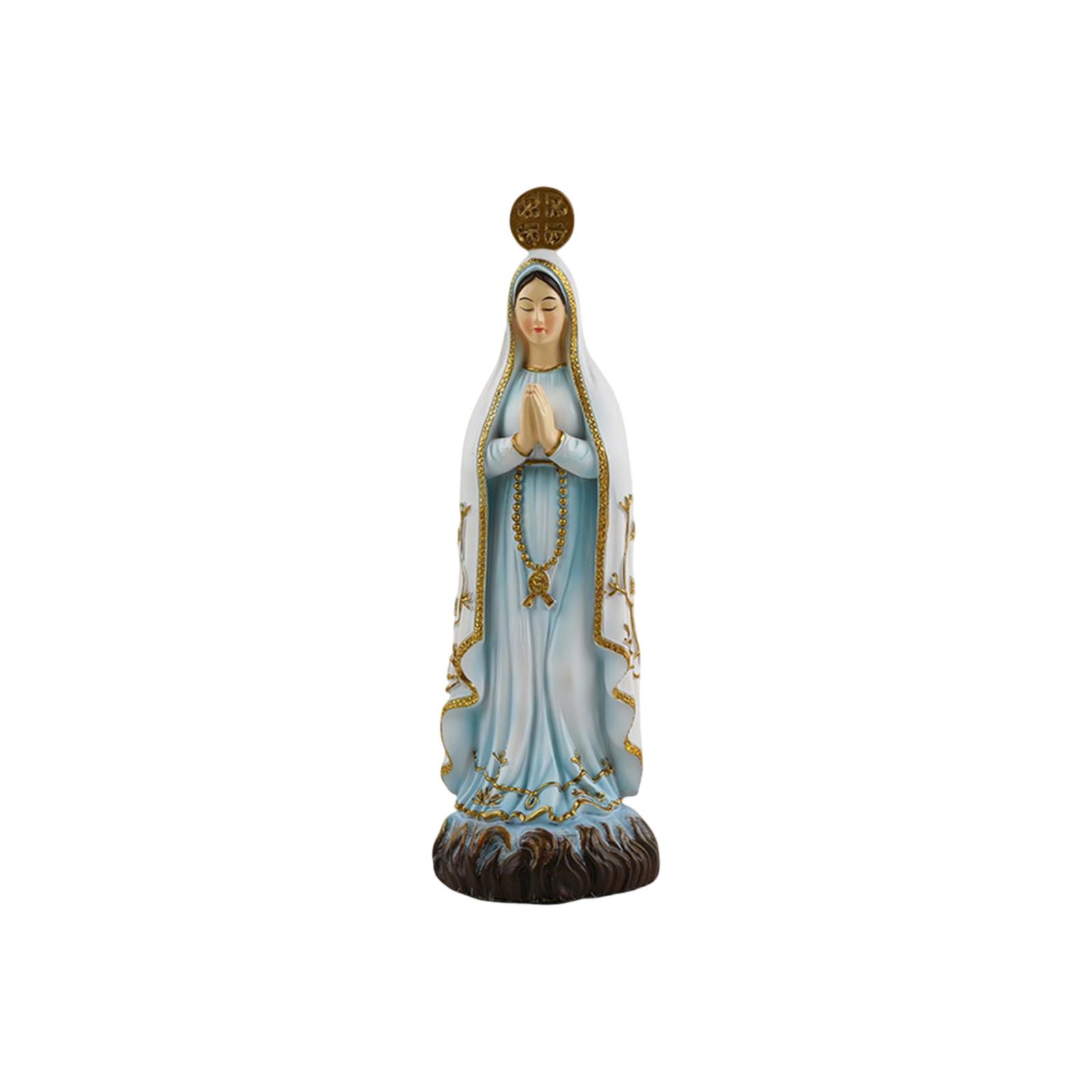 

Resin St. Statue, Exquisite Resin Carving Crafts, Warm Holiday Gift One Size